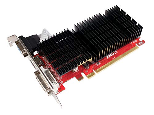 Diamond Multimedia AMD Radeon HD 5450 PCI Express GDDR3 1GB MEM (DVI, HDMI, VGA) Low Profile Enhanced Heatsink Video Graphics Card (5450PE31G)