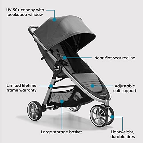 Baby Jogger City Mini 2 Stroller, Stone Grey