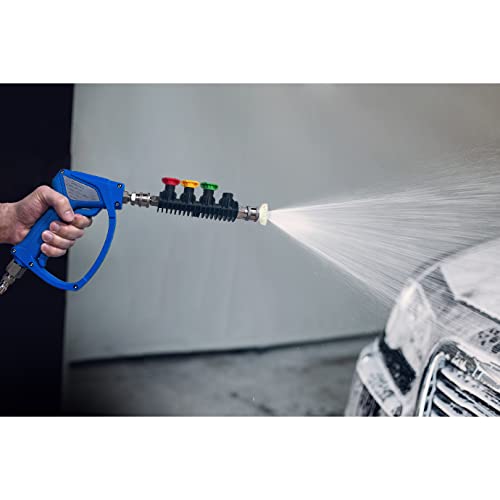 Gold Label Detailing MTM Acqualine SGS35 with Stainless Steel Mini Lance, Quick Connects and Four Pressure Washer Nozzles