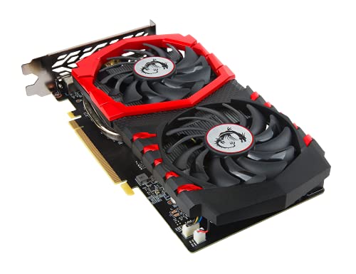 MSI GeForce GTX 1050 Ti Gaming graphics card with Twin Frozr VI cooling system