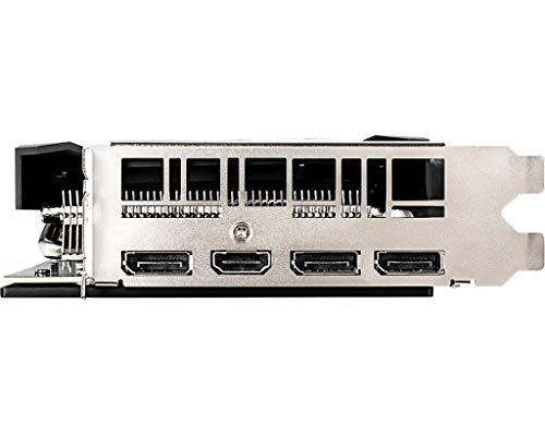 MSI Gaming GeForce RTX 2060 6GB GDRR6 192-bit HDMI/DP Ray Tracing Turing Architecture VR Ready Graphics Card (RTX 2060 Ventus 6G OC)