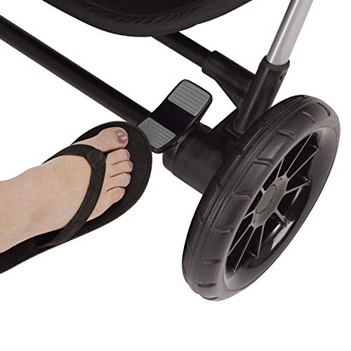Evenflo Pivot Xpand Modular Stroller, Baby Stroller, Converts to Double Stroller, 4 Modes, Durable Construction, Extra-Large Storage Basket, Compact Folding Design, 55-lb Capacity, Stallion Black