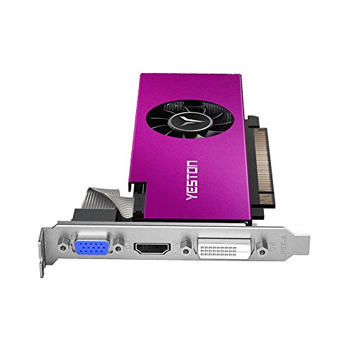 Yeston RX550 4G D5 LP Graphics Cards Radeon Chill 4GB Memory GDDR5 128Bit 6000MHz VGA + HDMI + DVI-D GPU
