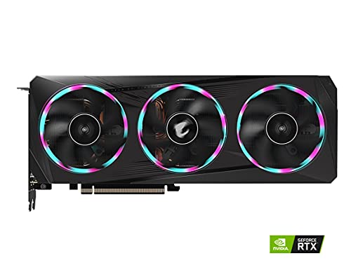 GIGABYTE AORUS GeForce RTX 3060 Elite 12G (REV2.0) Graphics Card, 3X WINDFORCE Fans, 12GB 192-bit GDDR6, GV-N3060AORUS E-12GD REV2.0 Video Card