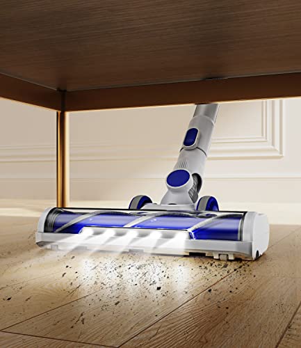 Cordless Vacuum Cleaner - ORFELD 24000Pa Powerful Stick Vacuum, Upgrade 40Mins Runtime & Most Advanced Filtration, 4 in 1 Rechargeable Lightweight Cordless Vacuum for Hardwood Carpet Pet Hair