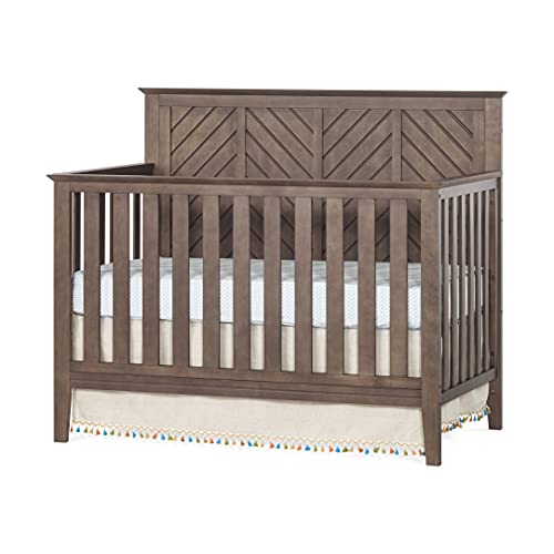 Child Craft Atwood 4-in-1 Convertible Baby Crib (Cocoa Bean)
