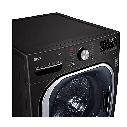 LG WM4500HBA 5.0 Cu. Ft. Black Steel Front-Load Washer