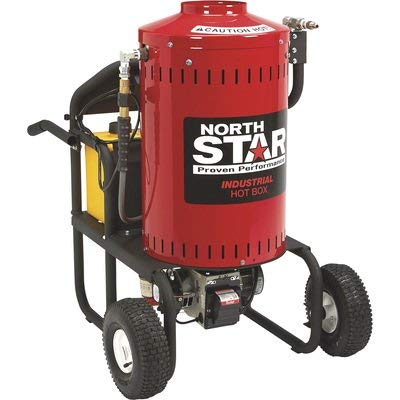 Northstar Electric Wet Steam Cleaner and Hot Water Commercial Pressure Power Washer Add-on Unit - 4000 PSI, 4 GPM, 115 Volts