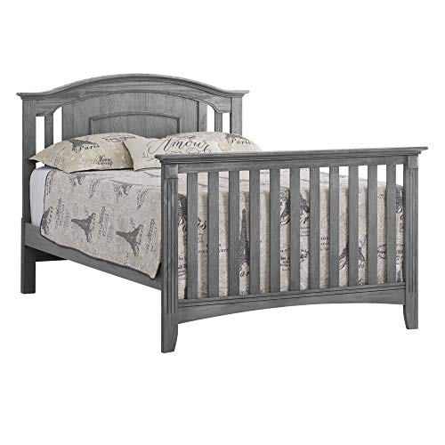 Oxford Baby Willowbrook Convertible Crib, Graphite Gray