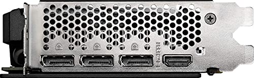 MSI Gaming GeForce RTX 3060 Ti LHR 8GB GDRR6 256-Bit HDMI/DP Nvlink Torx Fan 3 Ampere Architecture OC Graphics Card (RTX 3060 Ti Ventus 2X 8G OCV1 LHR) (Renewed)