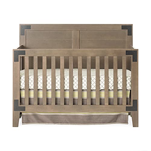 Child Craft Lucas 4-in-1 Convertible Crib, Dusty Heather