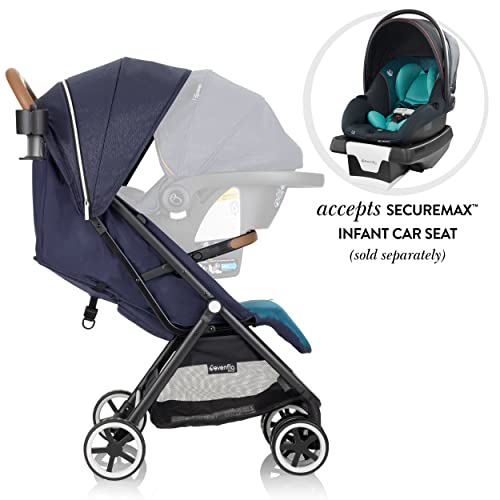 Evenflo Gold Gold Otto Self-Folding Lightweight Travel Stroller (Sapphire Blue), (18812312)