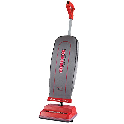 Oreck Commercial U2000R-1 120 V Red/Gray Upright Vacuum Bundle with Genuine 6 Oreck Bags