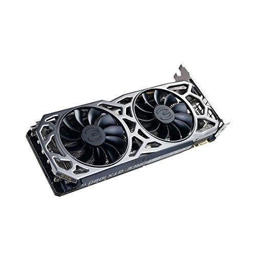EVGA GeForce GTX 1080 Ti SC2 Gaming, 11GB GDDR5X, iCX Technology - 9 Thermal Sensors & RGB LED G/P/M, Asynch Fan, Optimized Airflow Design Graphics Card 11G-P4-6593-KR (Renewed)