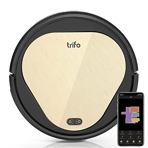 Robot Vacuum Cleaner,TRIFO Ollie,Robot Vacuum 4000Pa,120min Runtime,Visual SLAM Navigation,1080P Camera Home Surveillance,AI Mapping,Obstacle Avoidance,Work with Alexa&Google Home,Ideal for Pet Hair