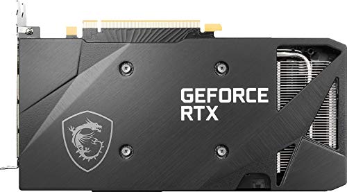 MSI Gaming GeForce RTX 3060 12GB 15 Gbps GDRR6 192-Bit HDMI/DP PCIe 4 Torx Twin Fan Ampere OC Graphics Card (RTX 3060 Ventus 2X 12G OC)