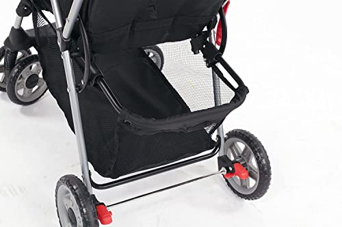 Kolcraft - Cloud Plus Lightweight Easy Fold Compact Travel Baby Stroller - Slate Grey