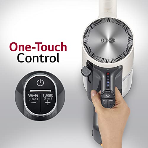 LG CordZero Auto Empty Cordless Stick Vacuum Cleaner Wet Mop All in One Tower, Extra Removable Battery, Up to 120 Min, Handheld, Powerful Suction, Hard Floor, Carpet, Car, Pet Hair, A939KBGS