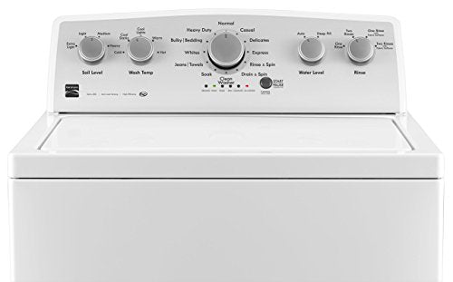 Kenmore 28" Top-Load Washer with Triple Action Agitator and 4.2 Cubic Ft. Total Capacity, White