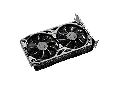 EVGA 06G-P4-2068-KR GeForce RTX 2060 KO Ultra Gaming, 6GB GDDR6, Dual Fans, Metal Backplate