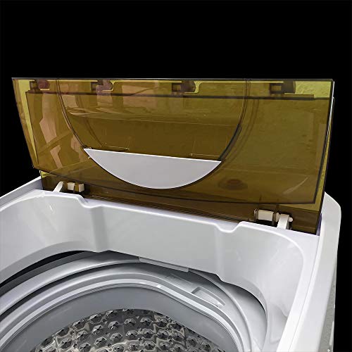 Panda Portable Washing Machine, 10lbs Capacity, 10 Wash Programs, 2 built in rollers/casters, Compact Top Load Cloth Washer, 1.34 Cu.ft