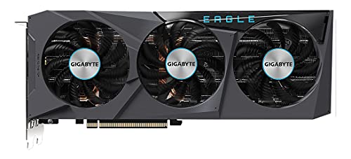 GIGABYTE GeForce RTX 3070 Ti Eagle OC 8G Graphics Card, WINDFORCE 3X Cooling System, 8GB 256-bit GDDR6X, GV-N307TEAGLE OC-8GD Video Card