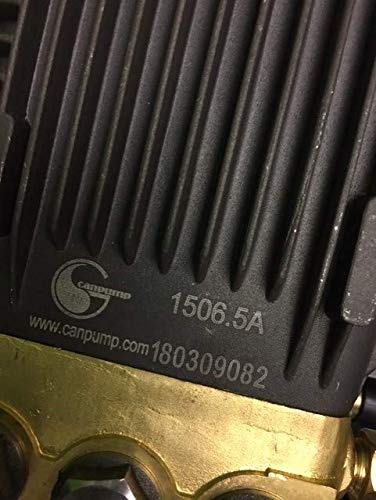 CANPUMP Pressure Washer Triplex Pump, 3000 psi at 3.1 gpm, 3/4-inch Horizontal Shaft
