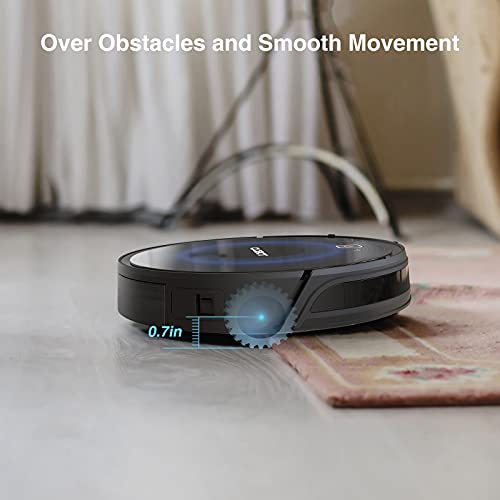 CLOBOT Robotic Vacuum Cleaner X11, Robot Vacuum with Smart Dynamic Navigation 2.0, 2600 Pa Strong Suction, Self-Charging & Direct Charging, 150min Runtime, Ultra Thin, Quiet, WiFi & Remote Control