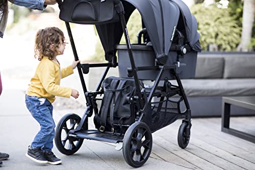 New Joovy Caboose RS Stroller, Premium Sit and Stand Stroller, Slate