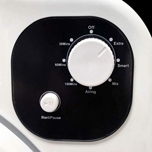 Panda Portable Compact Electric Cloth Dryer, 13.2lbs, White and Black PAN202MT & COMFEE’ 1.6 Cu.ft Portable Washing Machine, 11lbs Capacity Fully Automatic Compact Washer, Magnetic Gray