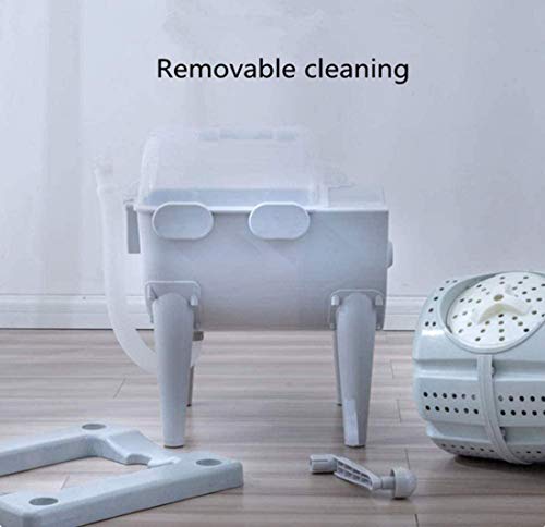 CHLXI 2020 Portable Non-Electric Manual Washing Machine,Hand-Operated Cranking Rotary Mini Washer Dryer Compact Design for Apartments, Hotel,Dormitory,Camping Dorms College Rooms Laundry Alternative