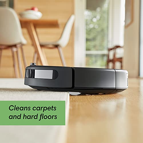 iRobot Roomba 692 Robot Vacuum-Wi-Fi Connectivity, Personalized Cleaning Recommendations, Works with Alexa, Good for Pet Hair, Carpets, Hard Floors, Self-Charging, Charcoal Grey