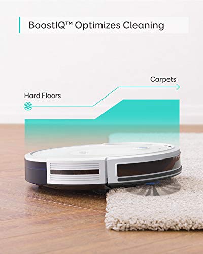 eufy by Anker, BoostIQ RoboVac 30C, Robot Vacuum Cleaner, Wi-Fi, Super-Thin, 1500Pa Suction, Boundary Strips Included, Quiet, Self-Charging Robotic Vacuum, Cleans Hard Floors to Medium-Pile Carpets