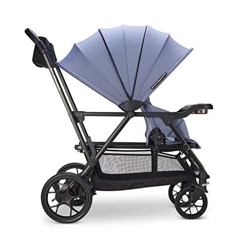 New Joovy Caboose RS Stroller, Premium Sit and Stand Stroller, Slate