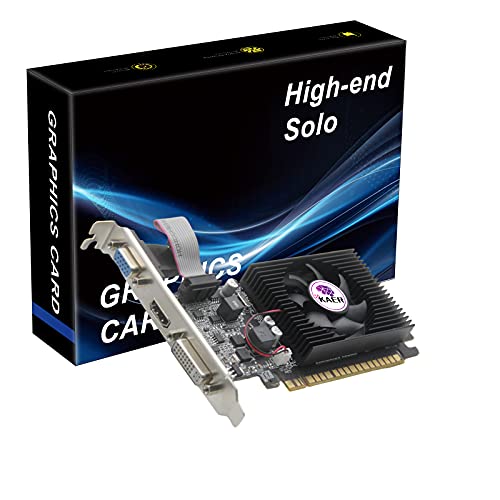 KAER Geforce GT 730 2GB DDR3 Graphics Card DirectX 11 64-Bit PCI Express 2.0 x8 Triple Monitors Video Card VGA/DVI-D/HDMI , Nvidia GPU