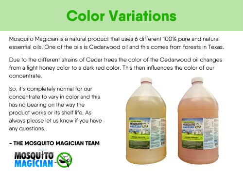Mosquito Magician Battery Backpack Sprayer with 1 Gallon Natural Mosquito Killer & Repellent Concentrate Product Name Suggest a Change