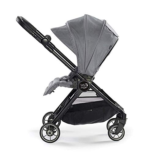 Baby Jogger City Tour LUX Stroller | Compact Travel Stroller | Lightweight Baby Stroller with Backpack-Style Carry Bag, Perfect for Travel, Slate