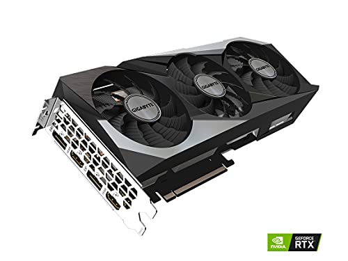 GIGABYTE GeForce RTX 3070 Gaming OC 8G (REV2.0) Graphics Card, 3X WINDFORCE Fans, LHR, 8GB 256-bit GDDR6, GV-N3070GAMING OC-8GD REV2.0 Video Card