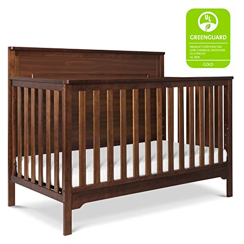 Carter's by DaVinci Dakota 4-in-1 Convertible Crib in Espresso, Greenguard Gold Certified