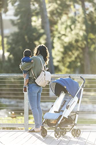 G-Luxe Stroller - Aidan (Denim/Silver)