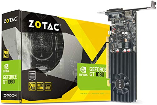 Zotac ZT-P10300A-10L NVIDIA GeForce GT 1030 2GB GDDR5 DVI/HDMI PCI-Express Video Card