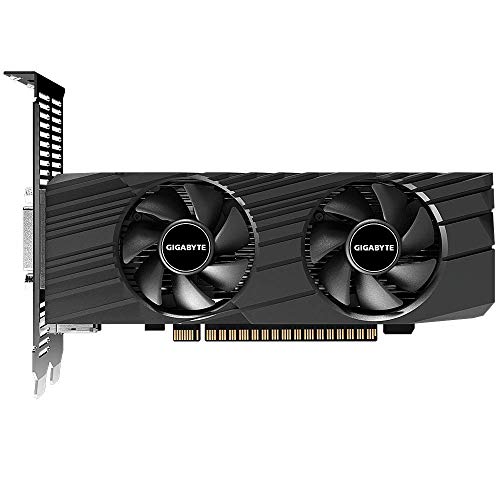 Gigabyte GeForce GTX 1650 OC Low Profile 4G Graphics Card, 2X Windforce Fans, 4GB 128-Bit GDDR5, Gv-N1650OC-4GL Video Card
