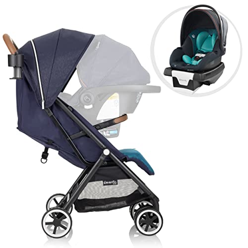 Evenflo Gold Gold Otto Self-Folding Lightweight Travel Stroller (Sapphire Blue), (18812312)