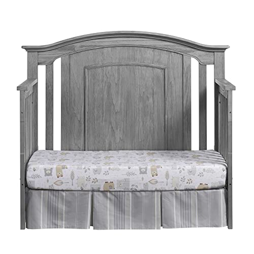Oxford Baby Willowbrook Convertible Crib, Graphite Gray