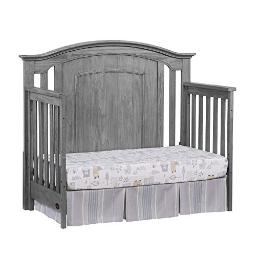 Oxford Baby Willowbrook Convertible Crib, Graphite Gray