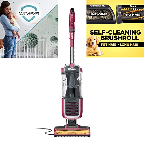 Shark Navigator CU500 Upright Vacuum with Self-Cleaning Brushroll Lift-Away TruePet Upright Corded Bagless Vacuum for Carpet and Hard Floor with Hand Vacuum and Anti-Allergy Seal (Renewed)