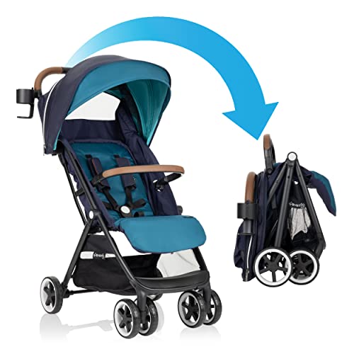 Evenflo Gold Gold Otto Self-Folding Lightweight Travel Stroller (Sapphire Blue), (18812312)