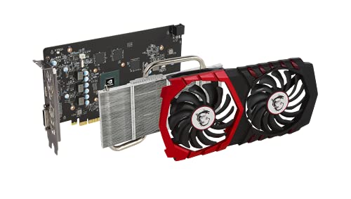 MSI GeForce GTX 1050 Ti Gaming graphics card with Twin Frozr VI cooling system