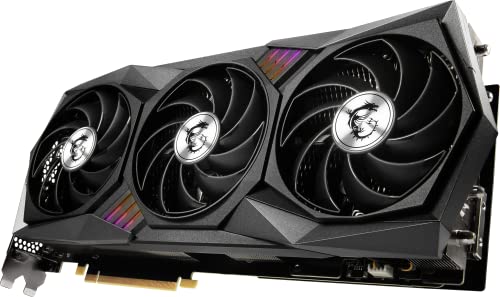 MSI Gaming GeForce RTX 3080 LHR 12GB GDRR6X 384-Bit HDMI/DP Nvlink Torx Fan 4 RGB Ampere Architecture OC Graphics Card (RTX 3080 Gaming Z Trio 12G LHR)