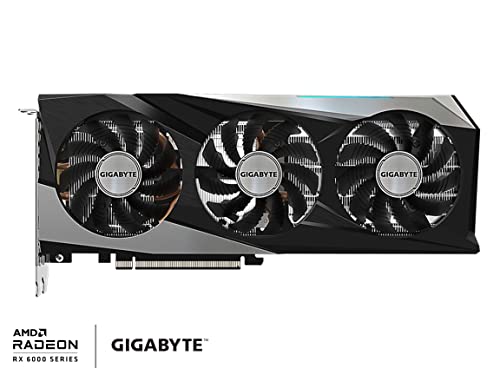 GIGABYTE Radeon RX 6750 XT Gaming OC 12G Graphics Card, WINDFORCE 3X Cooling System, 12GB 192-bit GDDR6, GV-R675XTGAMING OC-12GD Video Card
